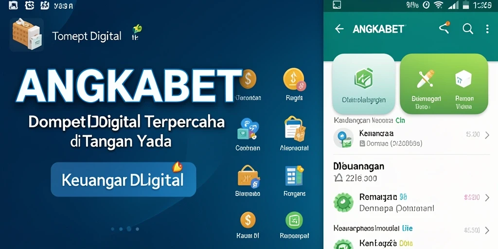 Tampilan antarmuka aplikasi ANGKABET yang user-friendly dan menarik.