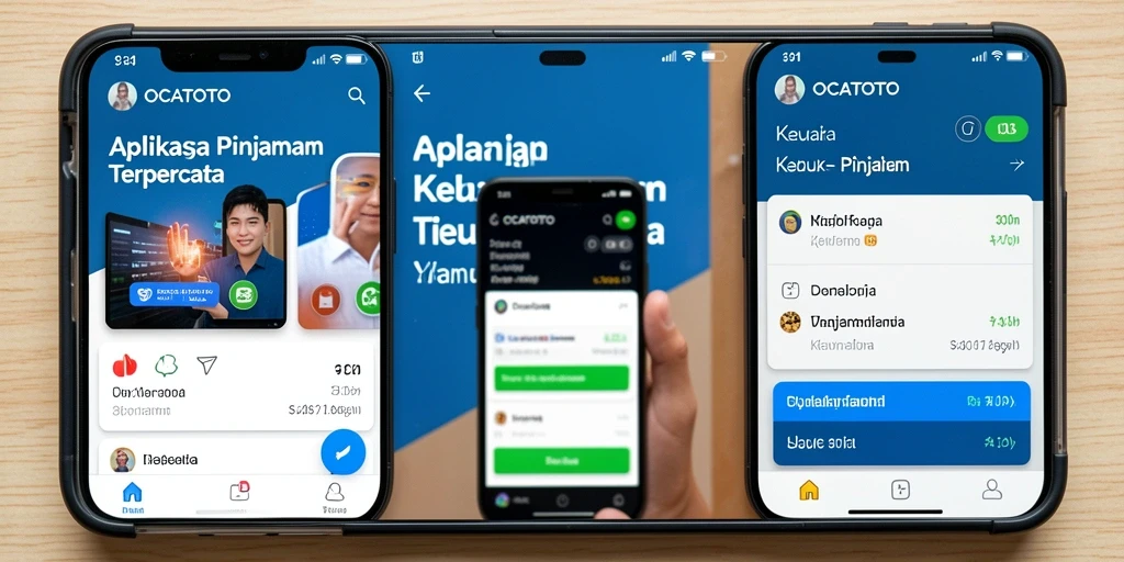 Tampilan antarmuka OCATOTO yang intuitif dan mudah digunakan.